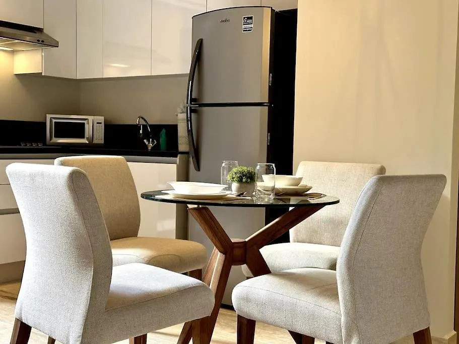 2Br Modern Condo - Rooftop Pool With Stunning Views Playa del Carmen