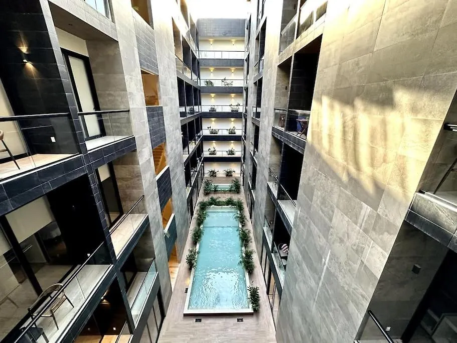 2Br Modern Condo - Rooftop Pool With Stunning Views Playa del Carmen 0*,  Mexico