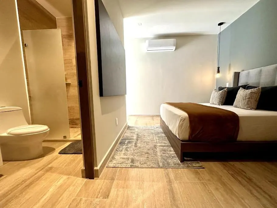 Apartment 2Br Modern Condo - Rooftop Pool With Stunning Views Playa del Carmen